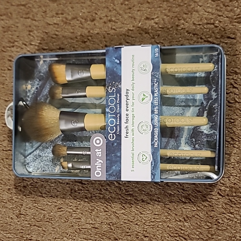❤️‍🔥HP❤️‍🔥ecotools makeup brush set